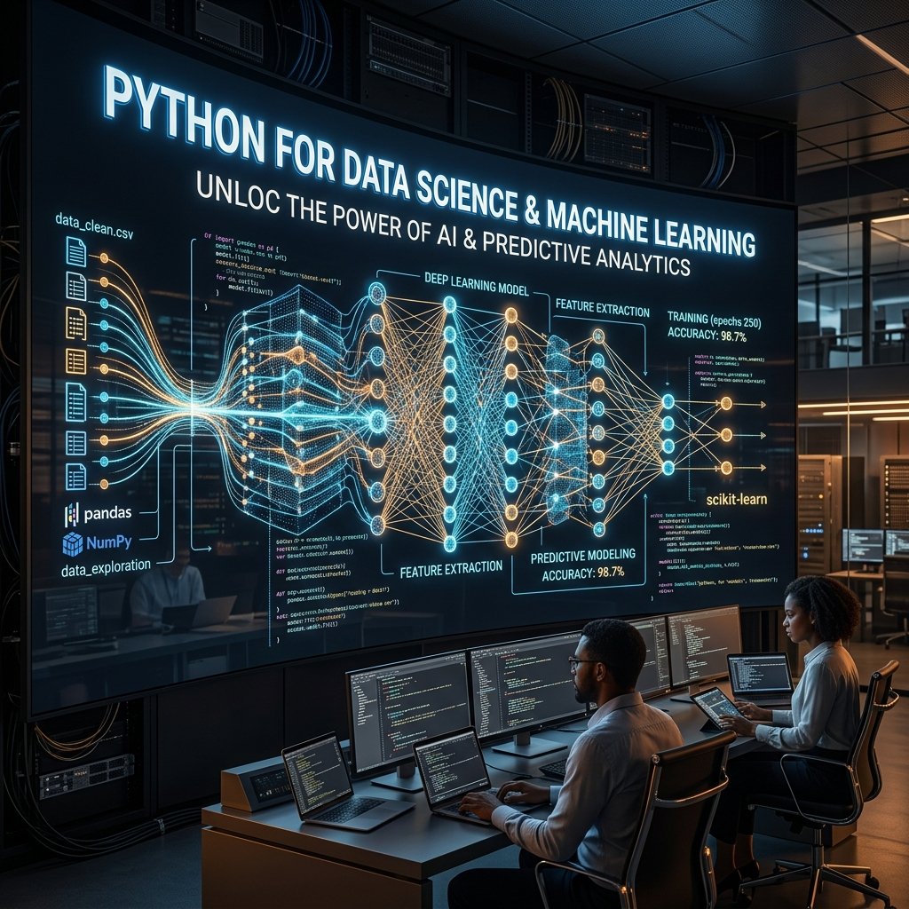 Python for  Data Science and Machine Learning